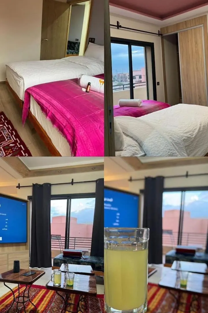 Апартаменты Zentral Gesamt Flat In Bab- Dokala-Geliz-Majorelle Марракеш